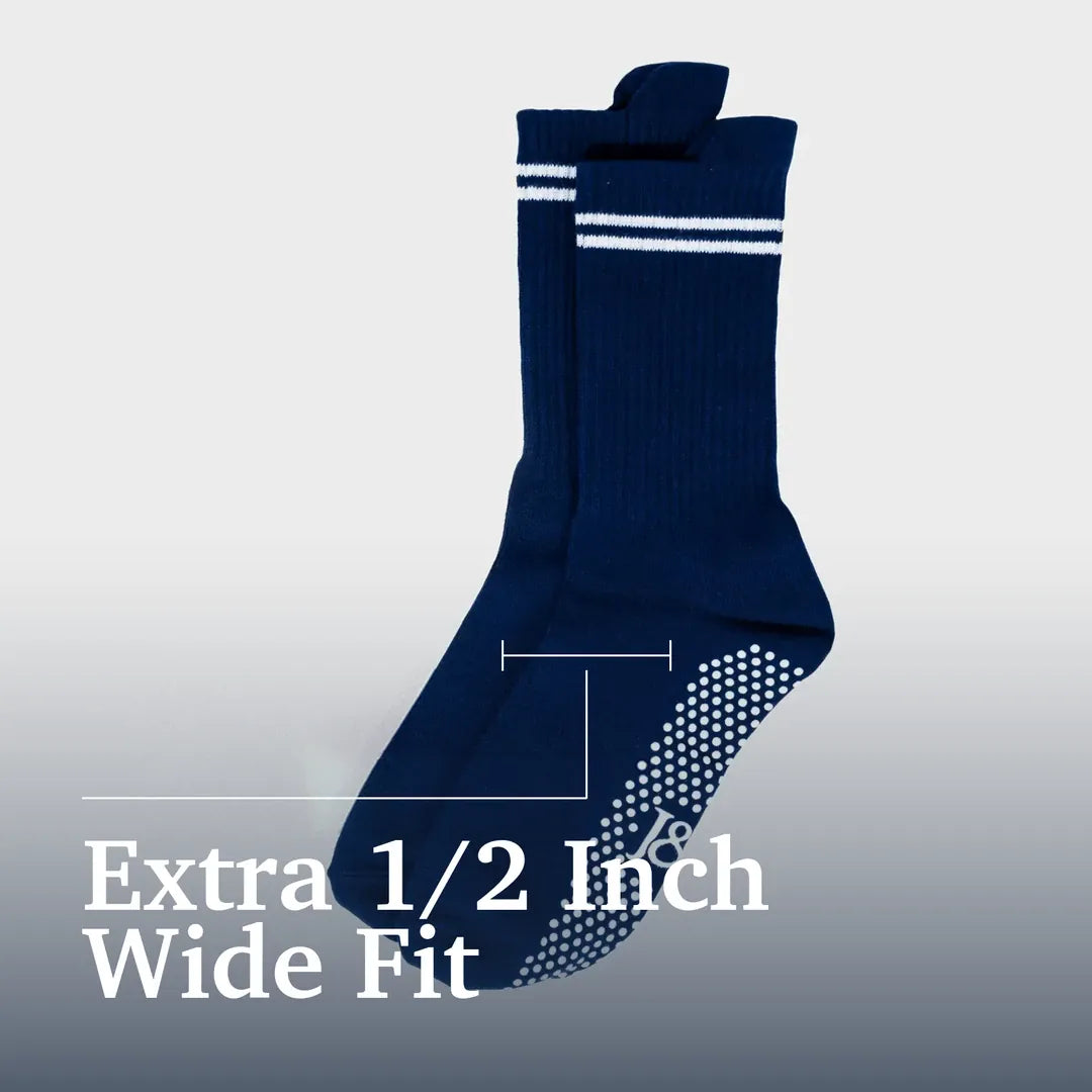 Joe & Bella Everyday Gripper Socks 3-Pack #Dark Navy