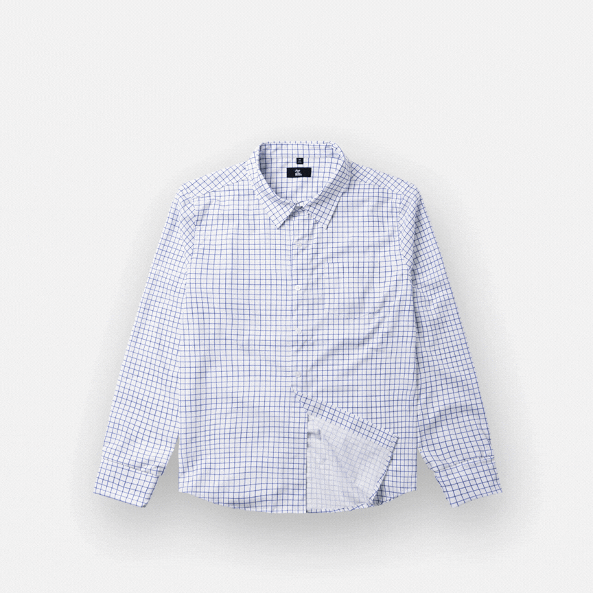 Joe & Bella Everyday Magnetic Button-Down for Men | Tailored-Fit #White 