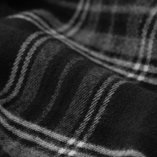 Joe & Bella S Everyday Magnetic Flannel for Men#Black Plaid