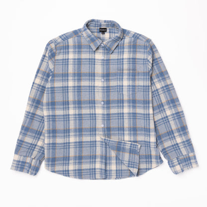 Joe & Bella Everyday Magnetic Flannel for Women #Light Blue Plaid