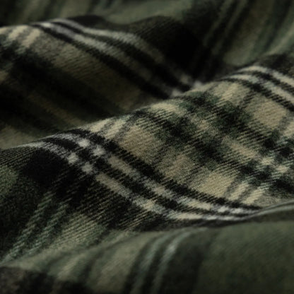 Joe & Bella Everyday Magnetic Flannel for Men #Green Plaid