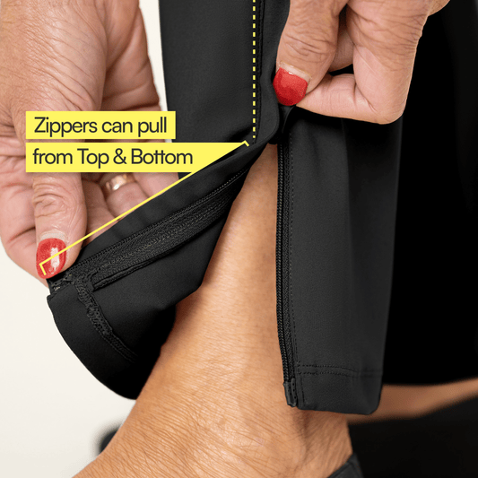 Joe & Bella Everyday Side-Zip Pant for Women #Black