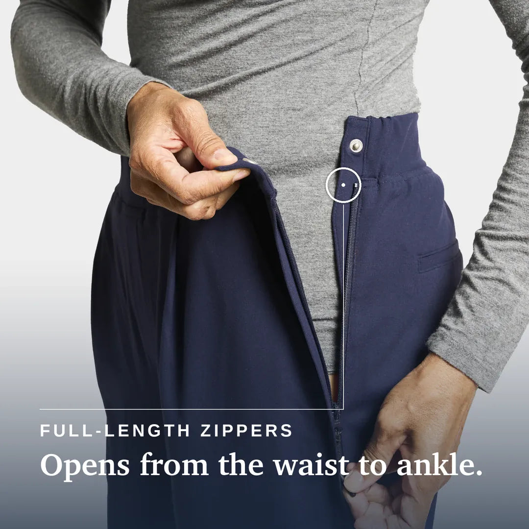 Joe & Bella Everyday Side-Zip Pant for Women #Navy