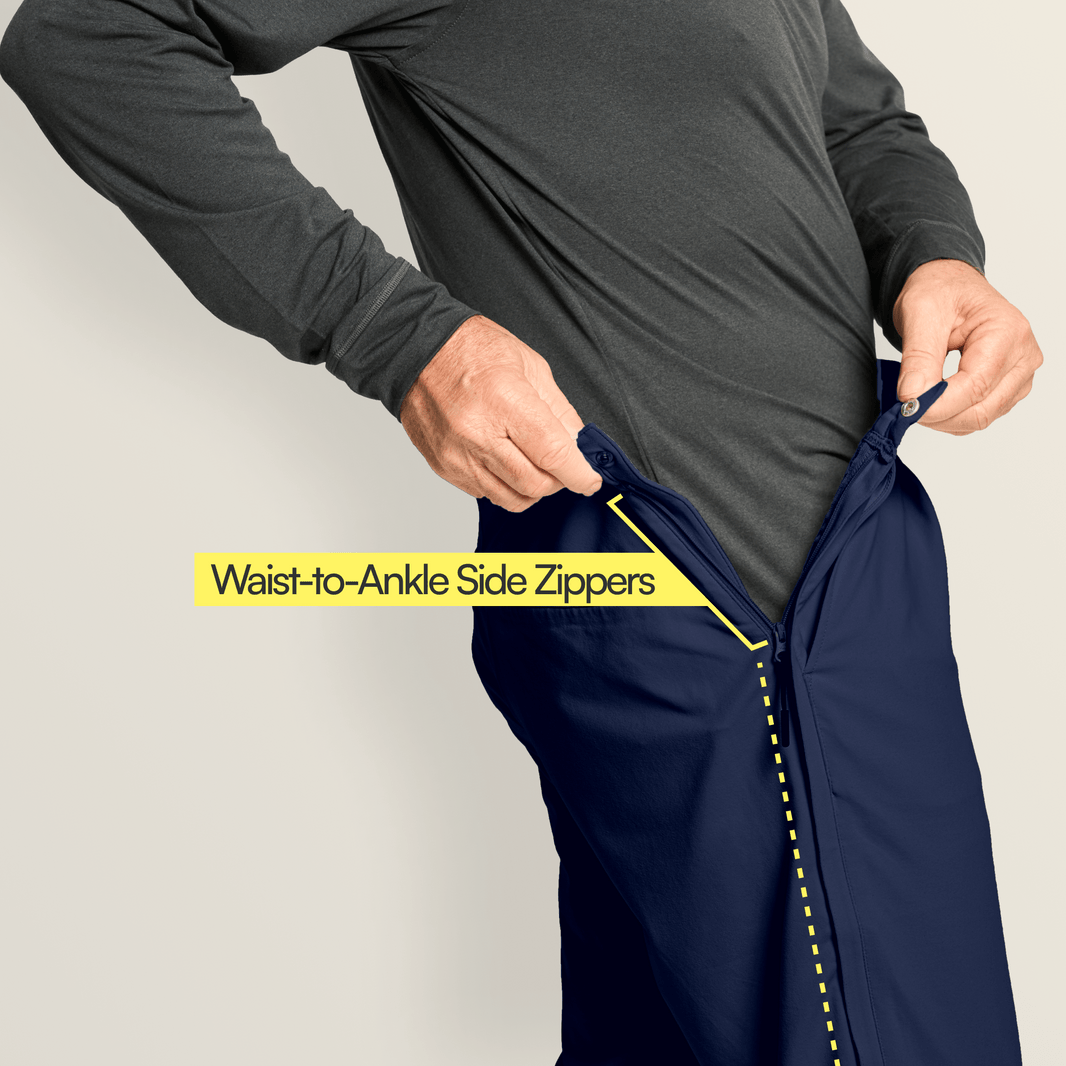 Zipper Jacket & Elastic-Waist Pants Set