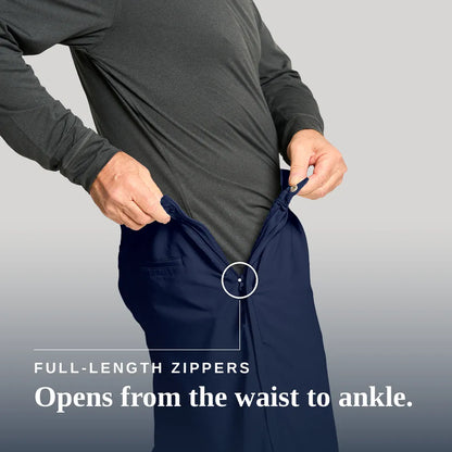 Joe & Bella Everyday Side-Zip Pants for Men #Navy