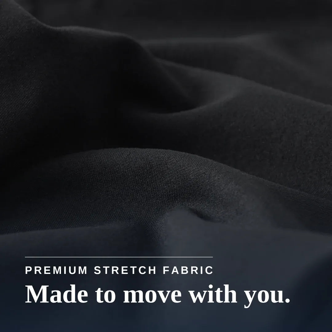 ["Joe & Bella Black / S Everyday Side-Zip Pants for Men ", "Black"]
