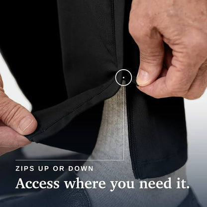 Joe & Bella Black / S Everyday Side-Zip Pants for Men #Black