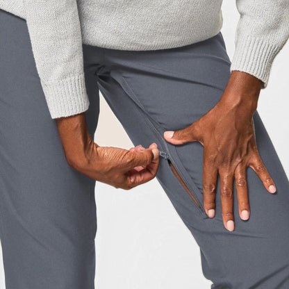 Joe & Bella Grey / XS CareZips® Women's Adaptive Pants #Grey
