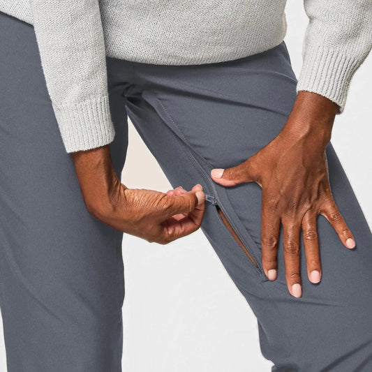 Joe & Bella Grey / XS CareZips® Women's Adaptive Pants #Grey