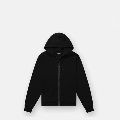 Joe & Bella HoodEase™: The Magnetic-Zip-Up Hoodie  #Black