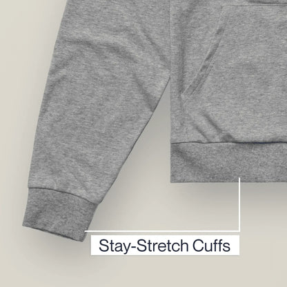 Joe & Bella HoodEase™: The Magnetic-Zip-Up Hoodie  #Heathered Grey