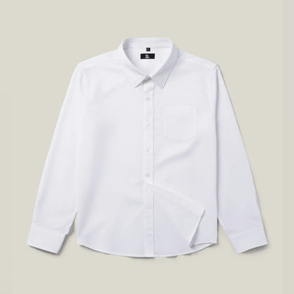 Joe & Bella Magnetic Button-Down for Men | Relaxed-Fit #White