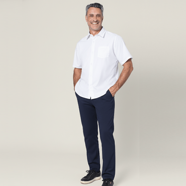 Joe & Bella Navy / S Everyday Side-Zip Pants for Men#Navy