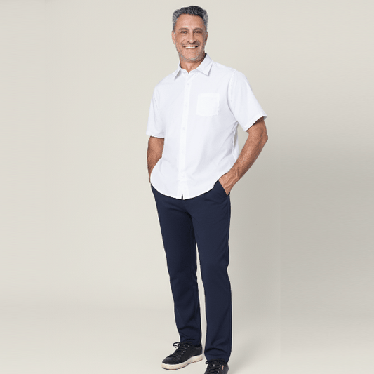 Joe & Bella Navy / S Everyday Side-Zip Pants for Men#Navy