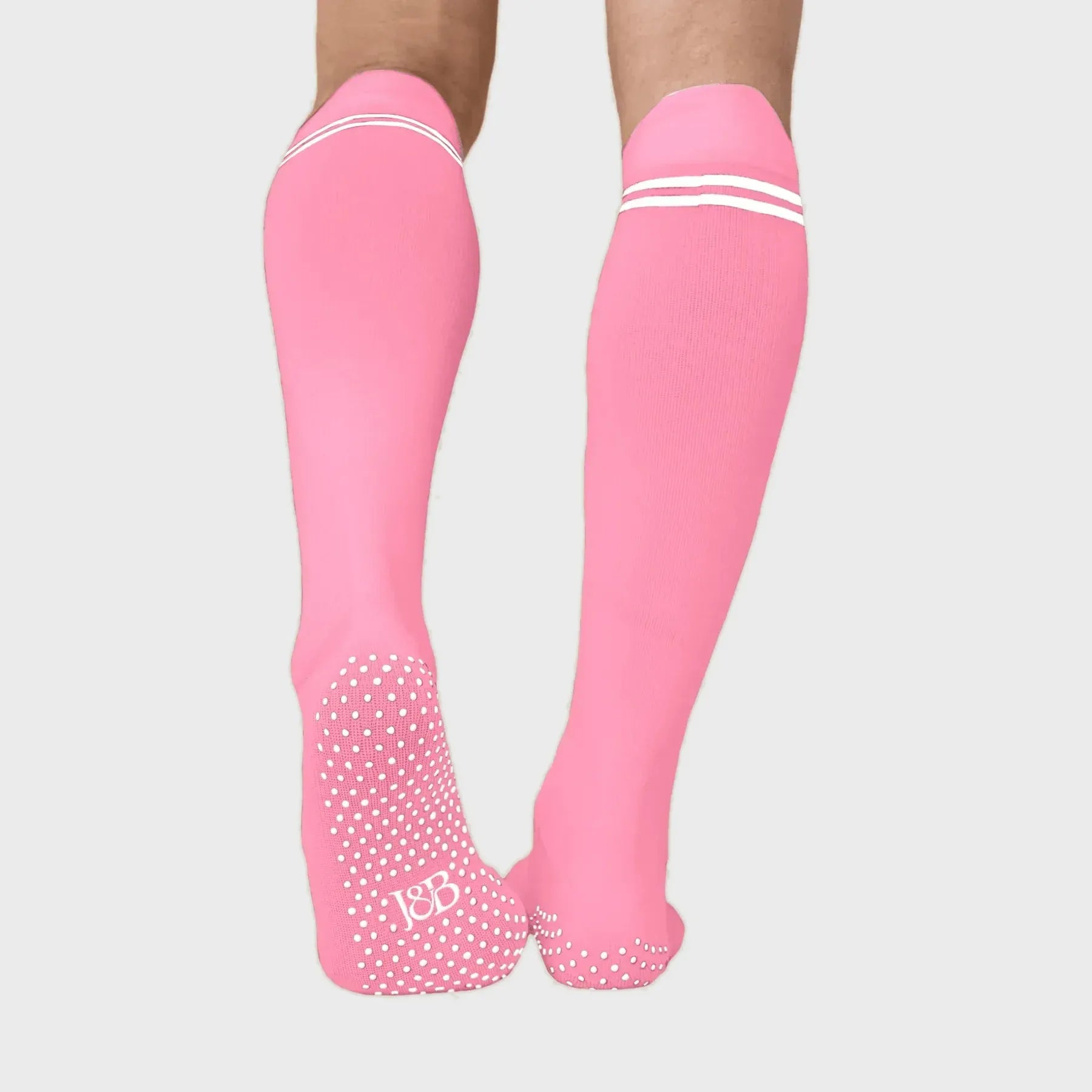 ["Joe & Bella Big-Grip No-Slip Compression Socks: 3-Pack ", "Pink"]