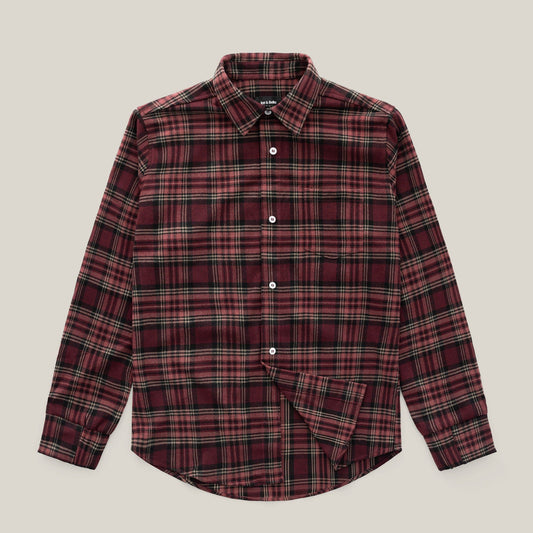 Joe & Bella  S Everyday Magnetic Flannel for Men#Red Plaid