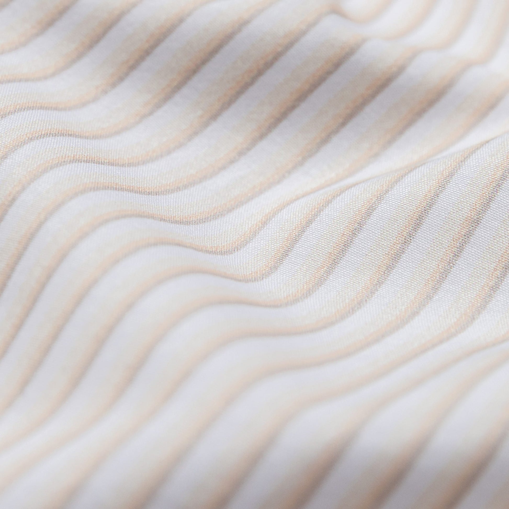 ["Close-up of beige fabric with wavy texture ", "Tan Stripe"]