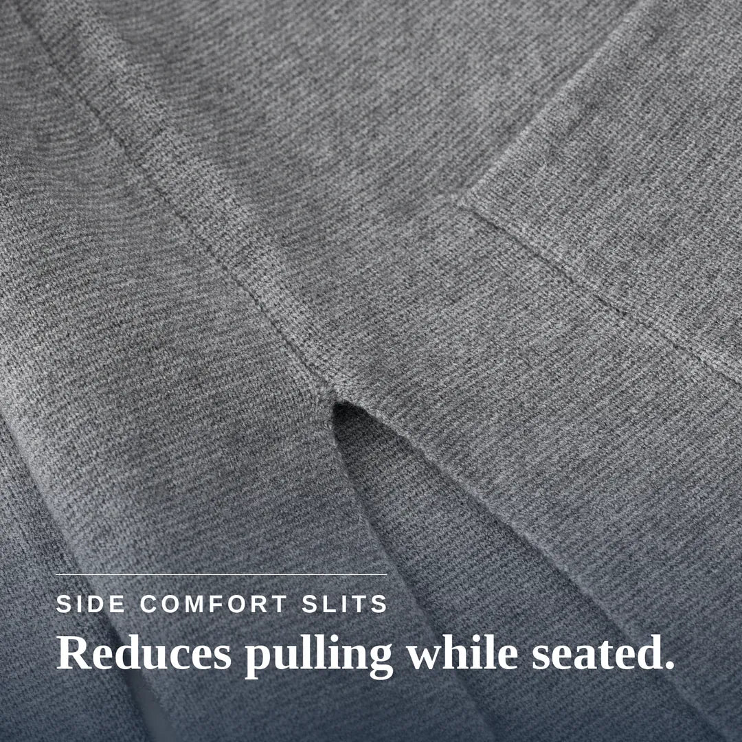 ["Joe & Bella Signature Magnetic Cardigan for Women ", "Heathered Grey"]