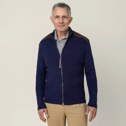 Joe & Bella Navy / S Signature Magnetic Zip-Up for Men #Navy