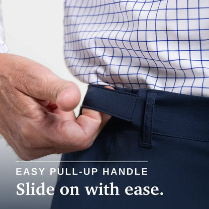 Joe & Bella Signature Side-Zip Chinos for Men #Navy