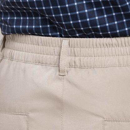 Joe & Bella Signature Side-Zip Chinos for Men#Khaki