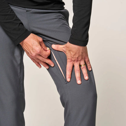 Joe & Bella Slate Grey / S CareZips® Men's Adaptive Pants #Slate Grey