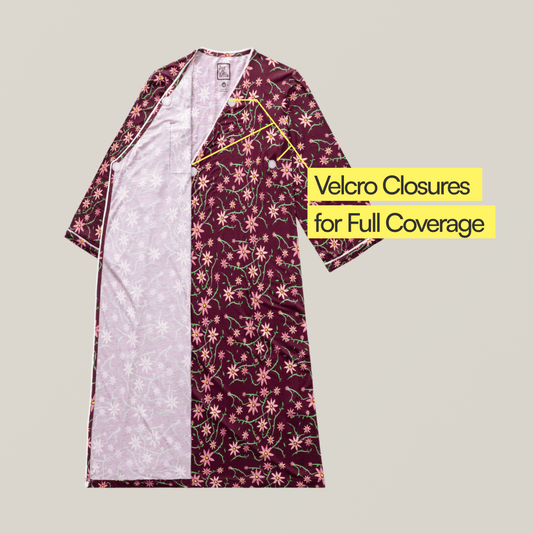 Joe & Bella The Everynight Gown#Purple Floral
