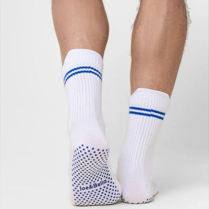 Joe & Bella REG / White Everyday Gripper Socks #White