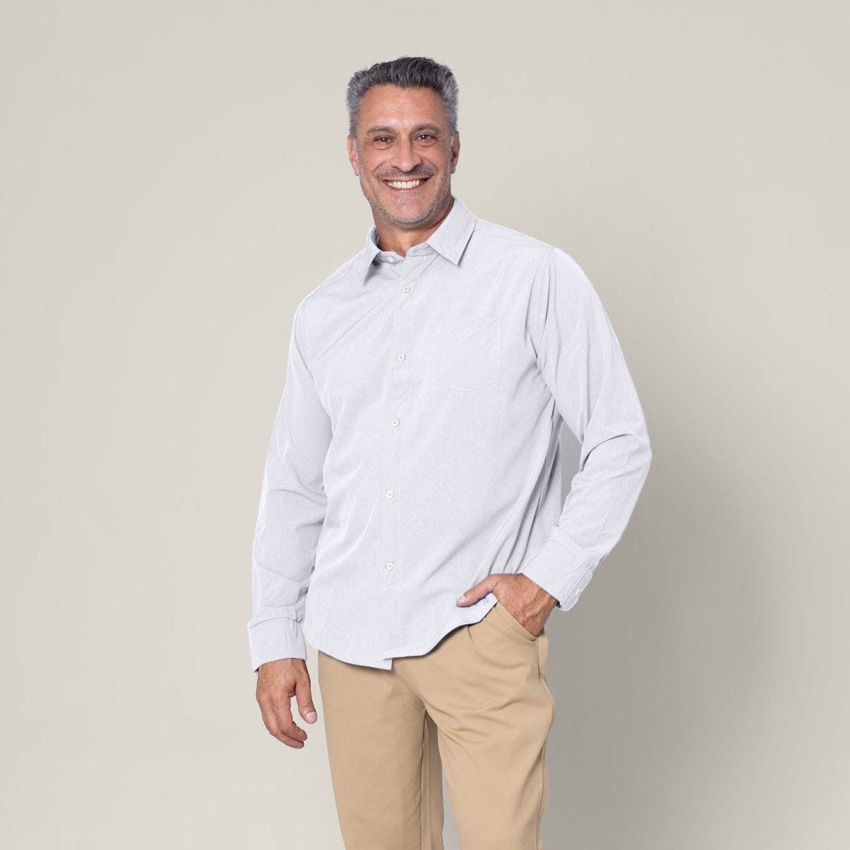Magnetic Button-Down for Men | Relaxed-Fit