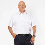 Short-Sleeve Everyday Magnetic-Button Shirt for Men