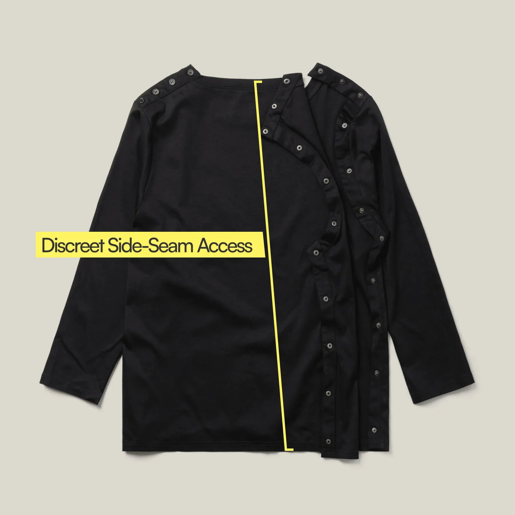 ["Joe & Bella Black / Everyday Long Sleeve ", "black"]