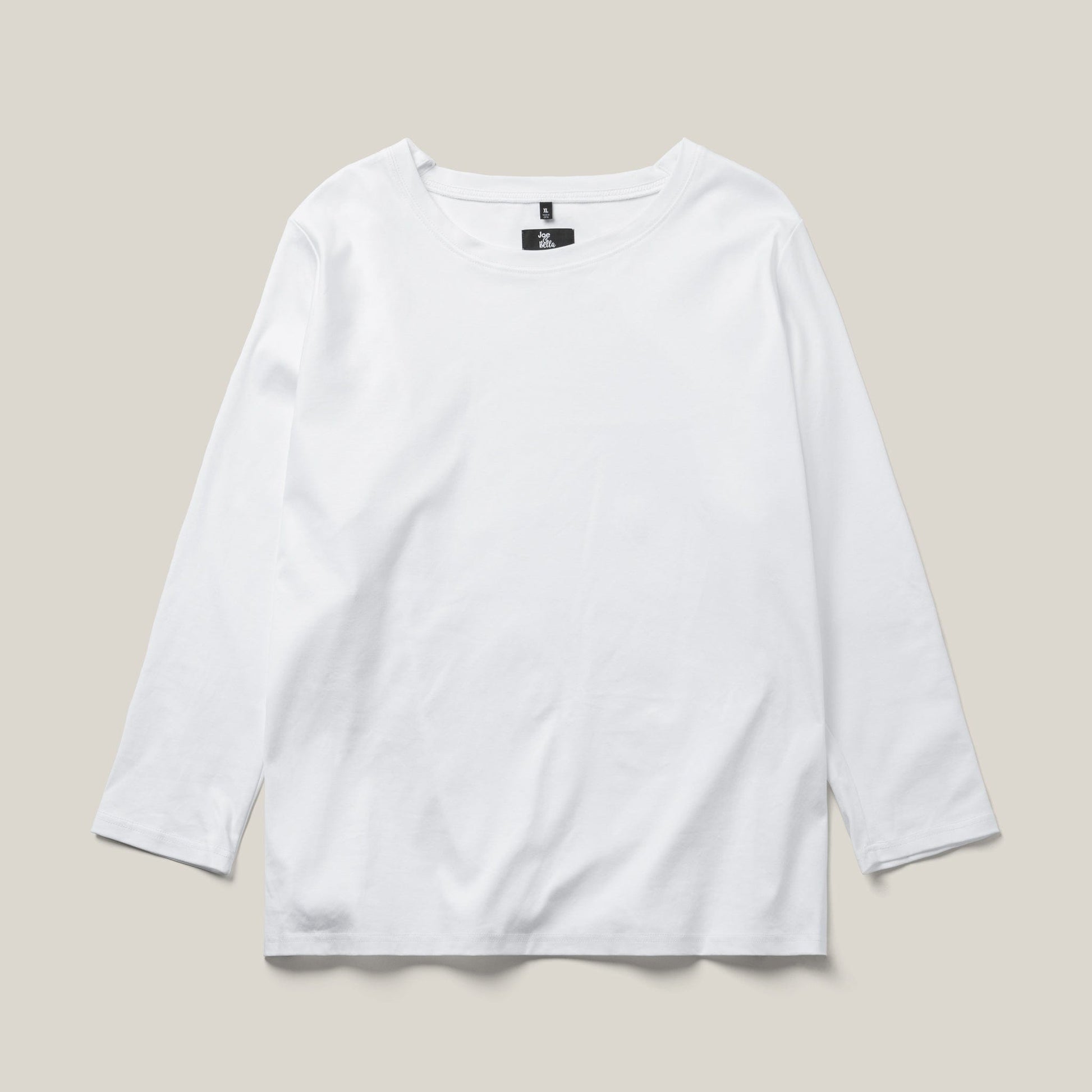 ["Joe & Bella Women's Everyday Long Sleeve Top", "White"]