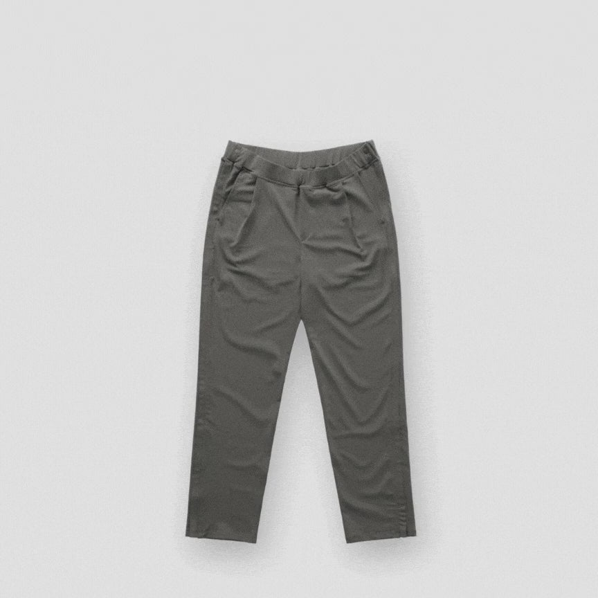 ["everyday side zip pants for men by joe & bella slate grey"]