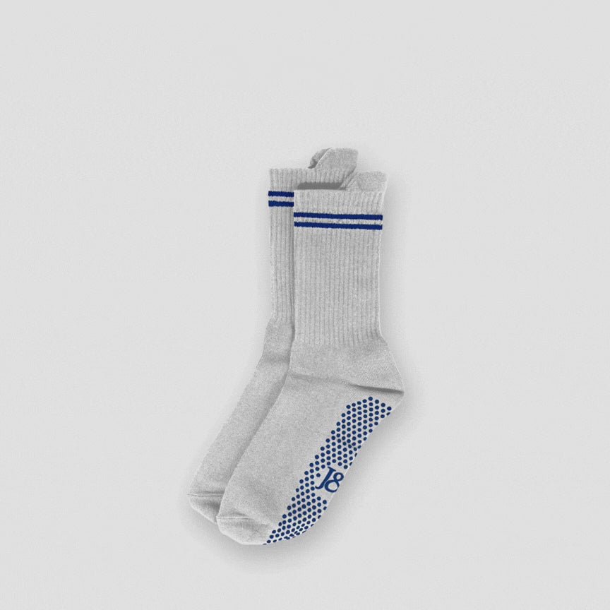 joe & bella diagram everyday gripper socks grey