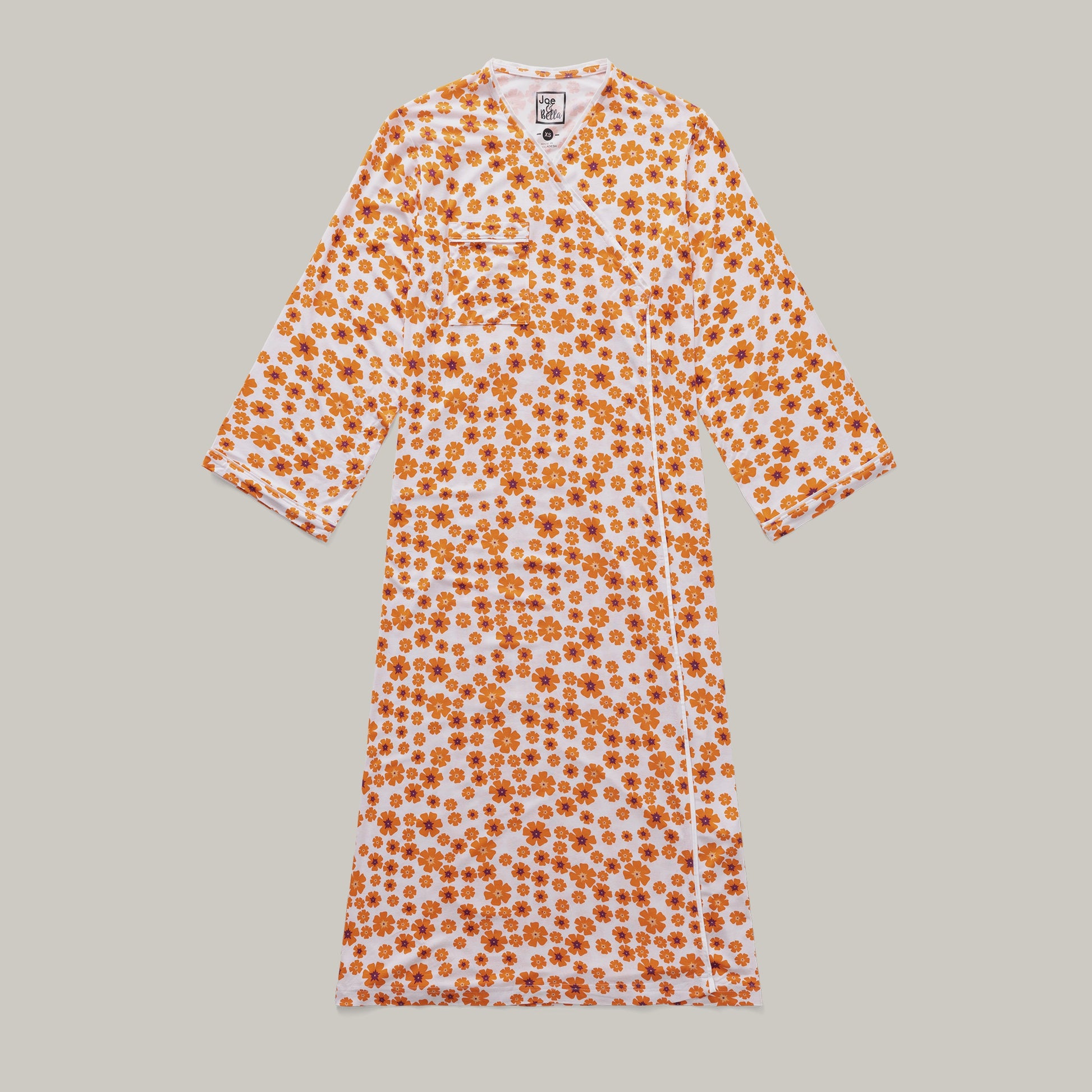 ["Women's Everynight Gown", "Orange Floral"]