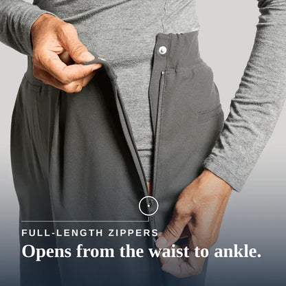 Joe & Bella Slate Grey / Everyday Side-Zip Pants for Women #SlateGrey