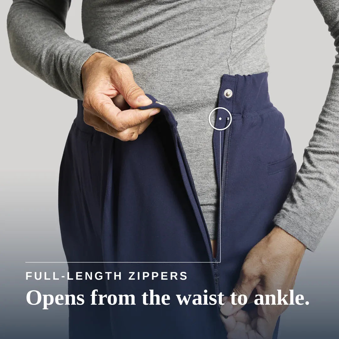 Joe & Bella Everyday Side-Zip Pant for Women #Navy